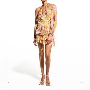 Rococo Sand Floral One Long Sleeve Dress